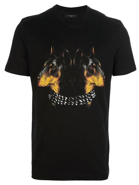 givenchy doberman print t shirt|Givenchy 2013 Doberman T.